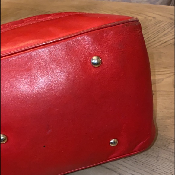 ❤️ Authentic Rare Large Gucci Red Leather Guccissma Valentine’s Collections - Picture 10 of 14